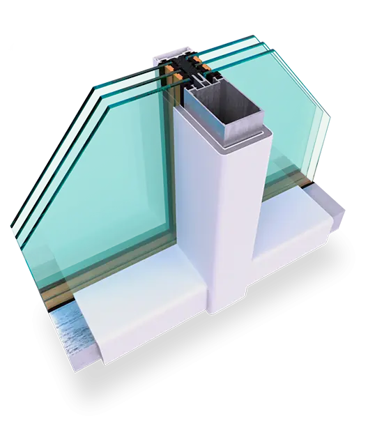 Утепление фасадного остекления